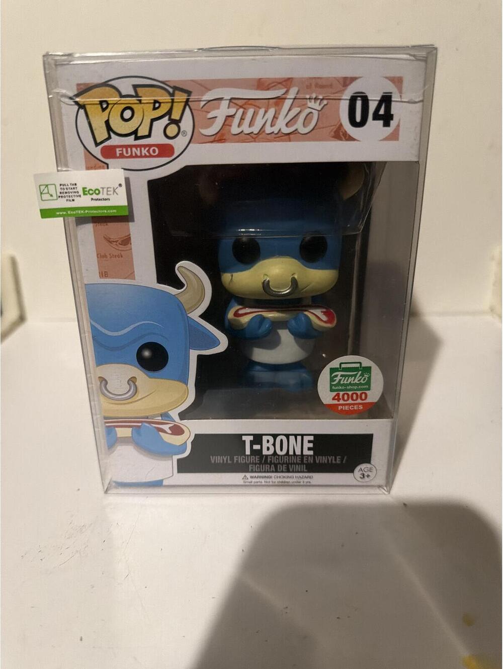 Funko Pop! T-Bone Vinyl Figure #04 Blue and White Collectors